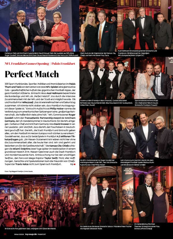 Top Magazin Frankfurt: NFL Opening 2023
