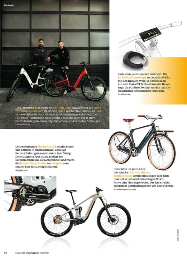 Top Magazin Frankfurt: Die besten E-Bike-Neuheiten