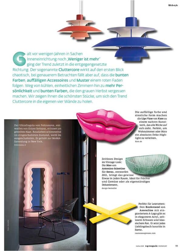 Top Magazin Frankfurt Cluttercore