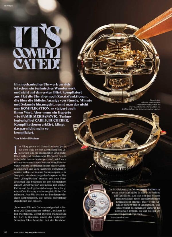 Top Magazin Frankfurt - Its Complicated