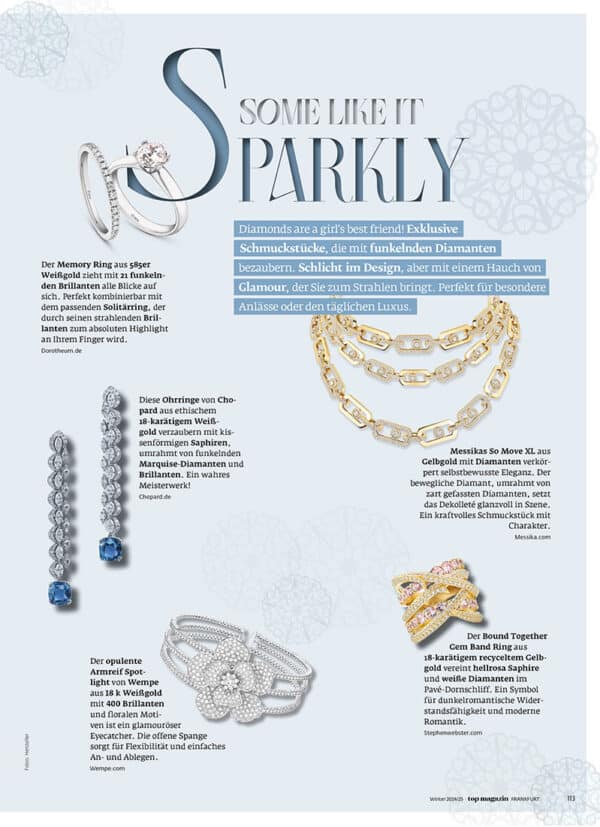 Top Magazin Frankfurt - Life&Style Schmuck