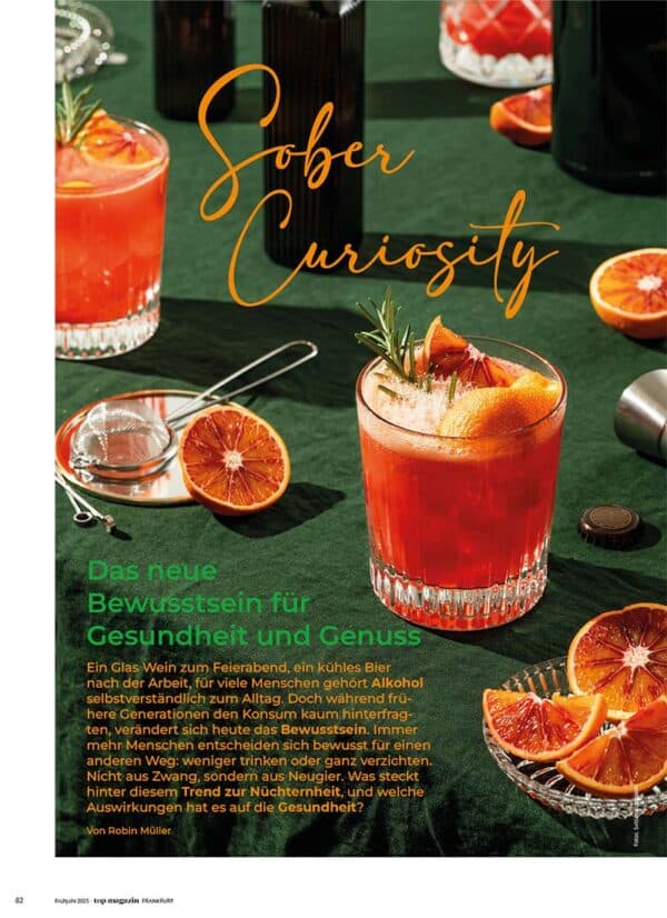 Top Magazin Frankfurt, - Sober Curiosity
