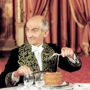 TOP_Magazin_Gourmet_Der_Fluch_der_Sterne_L'aile ou la cuisse_Frühjahr_2012_1_ Brust oder Keule mit Louis de Funès. Originaltitel: L‘aile ou la cuisse (Komödie, Frankreich 1976), im Verleih STUDIOCANAL. DVD im Handel seit 20.01.11