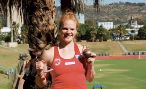 TOP_Magazin_Olympia_Teilnehmerin_Betty_Heidler Hammerwurf-Rekordhalterin und Olympia-Teilnehmerin Betty Heidler während Ihrer Vorbereitung.