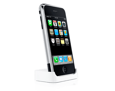 Beim iPhone ist Docking inklusive