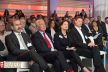 Gespannte Zuhörer in der ersten Reihe Burkhard Wagner Detlef und Gabriele Eick Claudio Montanini