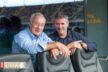 Herbert Becker mit Ex Eintracht Trainer Friedhelm Funkel