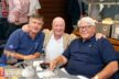 Rainer Franzke Chefredaktion Kicker mit Bürgermeister a.D. Achim Vandreike und Wolfgang Steubing