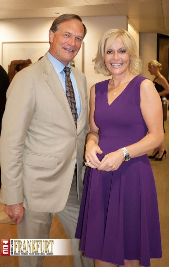 PD Dr. Klaus Exner mit Moderatorin Birte Karalus