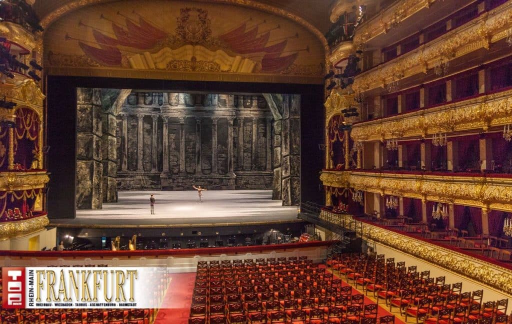 Das Auditorium des Bolschoi Theaters