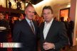 Karl Heinz Rummenigge mit Eintracht Boss Heribert Bruchhagen