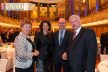 Anke Koch mit Ehepaar Laura und Dr. Martin Deckert UBS und Gatte Roland Koch Bilfinger