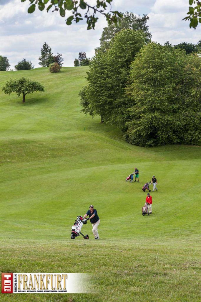 Da sag' nochmal einer, Golf wäre kein anstrengender Sport.