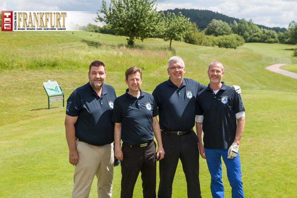 Matthias Knüpling, Michael Knaupe, Thomas Preuß und Jürgen Fricke