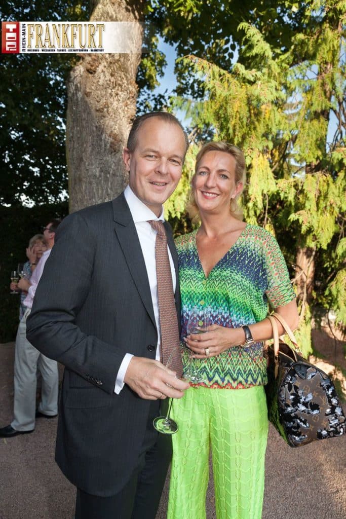 Anwalt Hans-Christian Hauck mit Gattin Ina