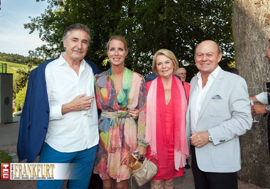 Ferdinand und Nina Stern (Agentur Stern) mit Renate und Peter Greenfield