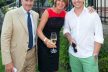Fußball Legende Dieter Müller mit Lebensgefährtin Johanna Höhl Pomp und deren Sohn Johannes