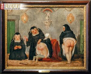 Frivoles Bild aus der Venusberg Bar