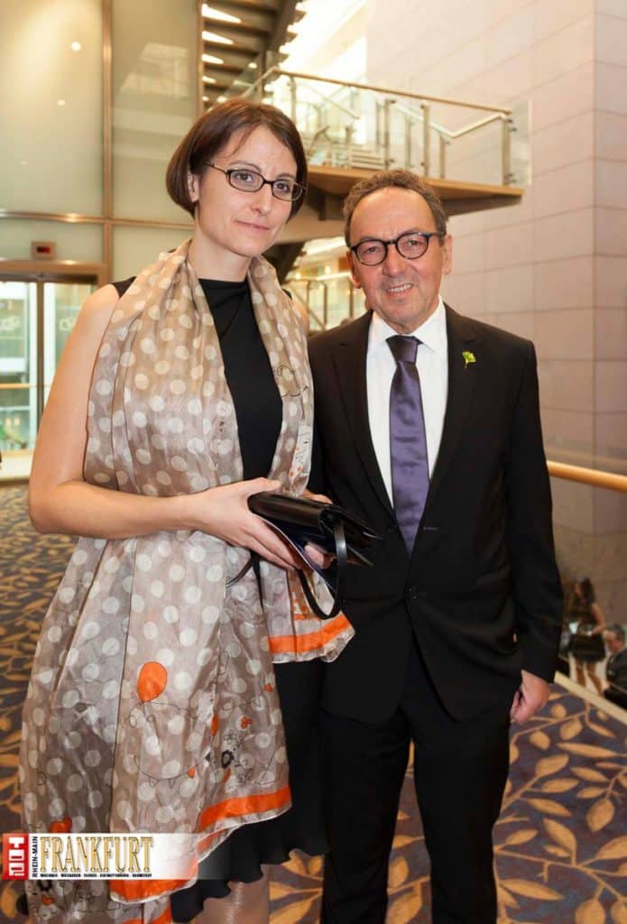 Kerstin Löchle mit Dr. Matthias Jenny