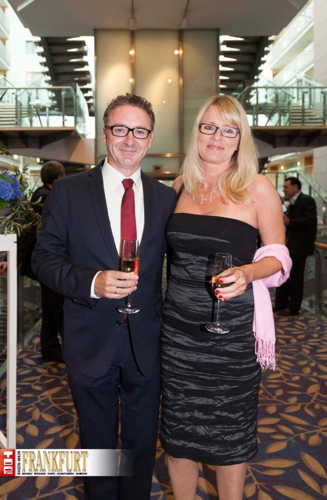 Carsten Hartmann (Hessen Trade & Invest) mit Gattin Wiebke
