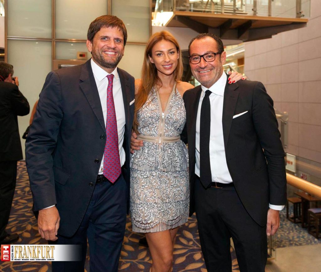 Christoph Gerlinger mit Karina und Micky Rosen (Roomers)