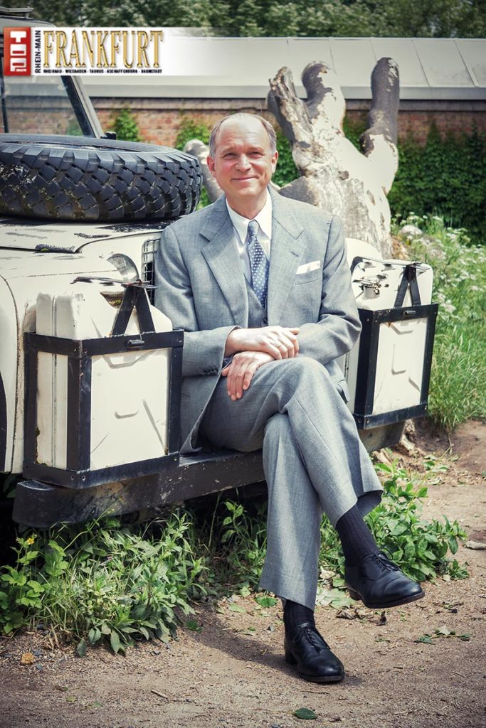 Ulrich Tukur im Frankfurter Zoo