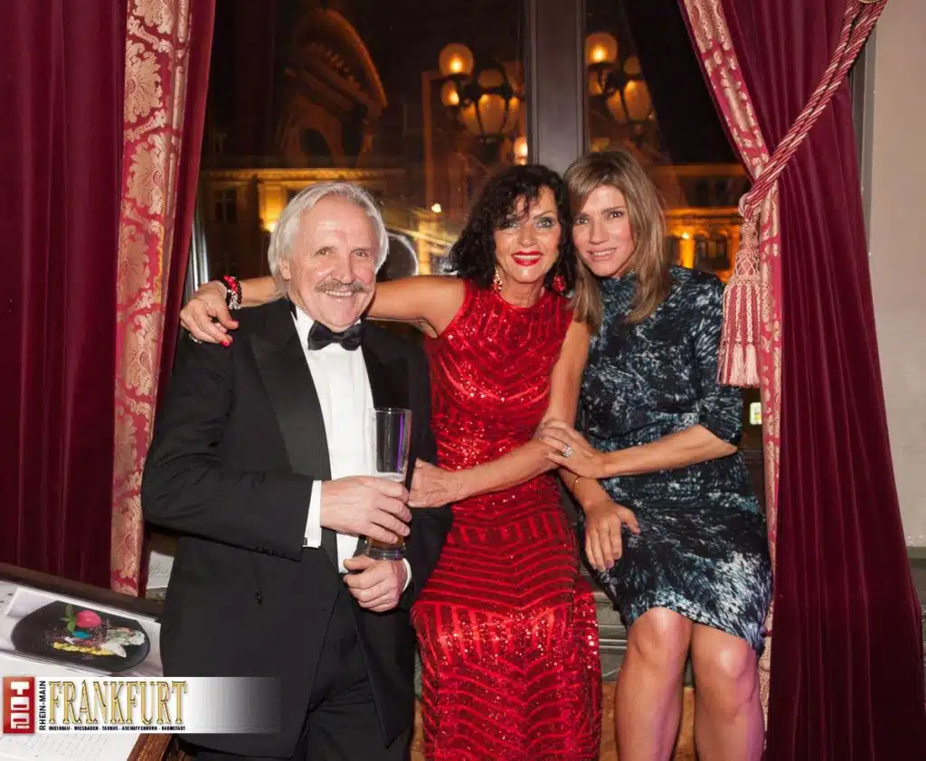 Dragoslav Stepanovic mit Gattin Jelena und Tochter Ivana