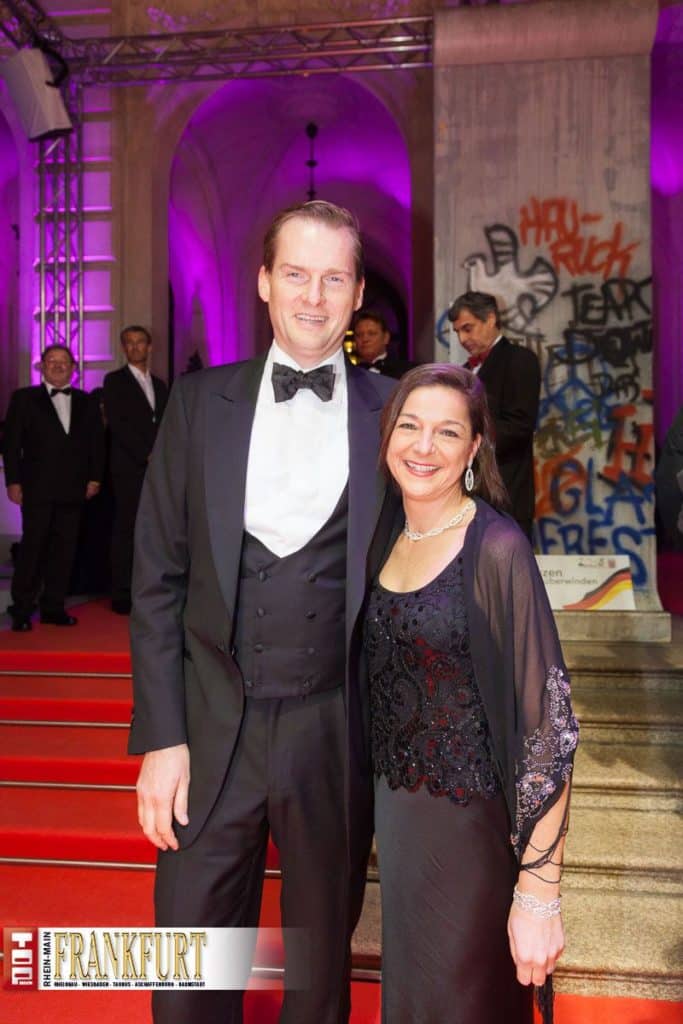 Frisch vermählt Villa Kennedy-Direktor Georg Plesser und Friederike Lockau (Bucherer)