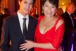 Schauspielerin Anke Sevenich mit Sohn Trevor