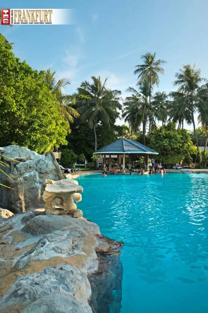 Villa Hotels - Pool auf Sun Island
