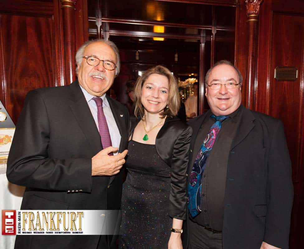 Edelsteinschleifer Hans-Werner Wild (Paul Wild), Martina und Francisco Bank