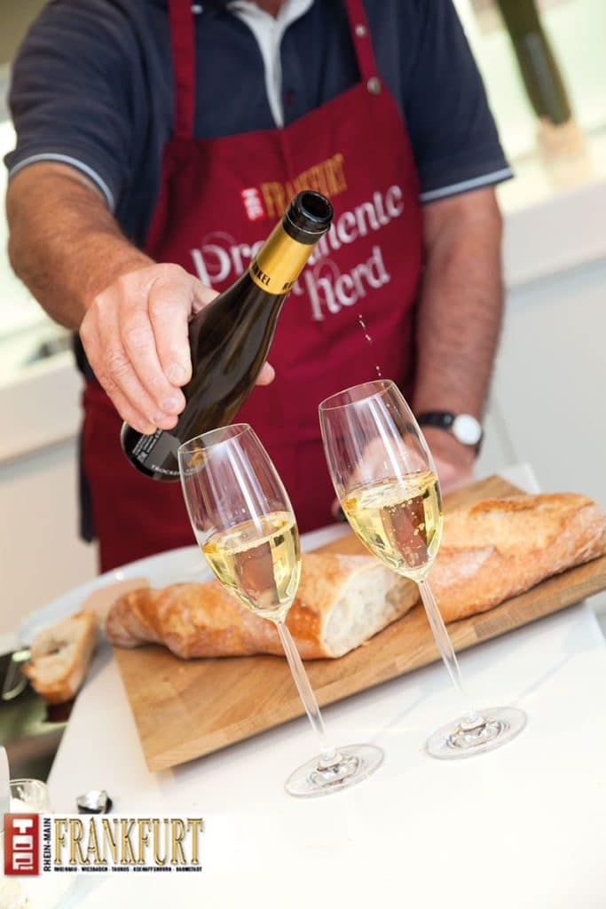 Perfekt zu „foies gras“ und Weißbrot - Bernd Fritz serviert eine liebliche Trockenbeerauslese
