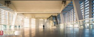 Die ehemalige Großmarkthalle von innen
