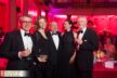 Johann von Wersebe Morgan Stanley mit Nike von Wersebe Friedrich von Metzler FAZ Kulturredakteurin Eva Maria Magel und Prof. Dr. Christian Duve Freshfields