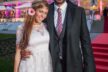Playmate Julia Gaba und Leichtathlet Kamghe Gaba