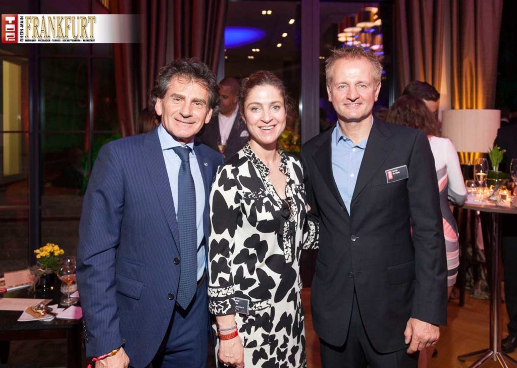 Edy Hagikian (Juwelier Rüschenbeck) mit Stephanie und Dr. Christoph Adam
