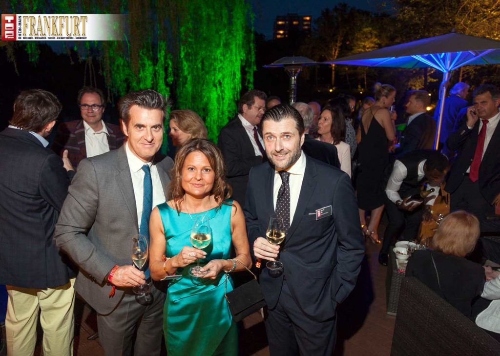 Steffen Mai (Mai Communications), Andrea Vojtkova und Josue Ricardo von Roche Bobois