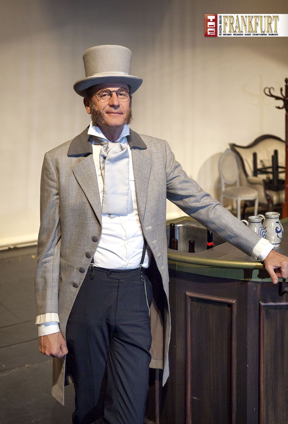 Mathias Döpfner in Datterich im Staatstheater Darmstadt