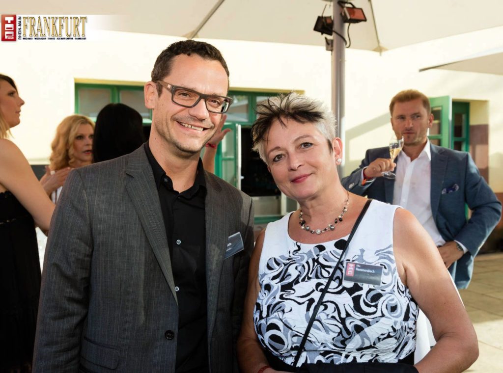 Jörg Dönicke (Saunalux) mit Elke Hemmersbach