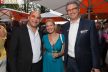 Luigi Lavorato Neuer Haferkasten mit Maren Thaler Cron am Hafen und Bernd Altpeter Driving Growth Group