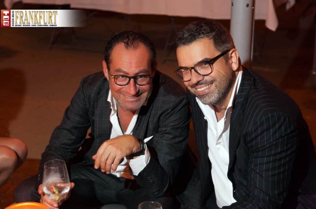 Micky Rosen (Gekko Management) und Madjid Djamegari (Gibson)