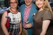 Sabine Börchers TOP Magazin Frankfurt mit Moderator Achim Winter und Dr. Jutta Failing TOP Magazin