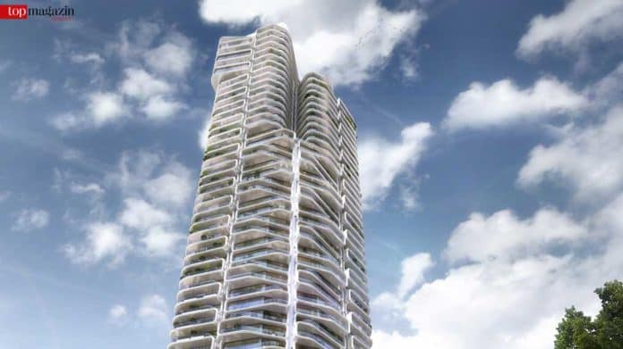 Deutschlands höchstes Wohn-Hochhaus hat 47 Stockwerke
