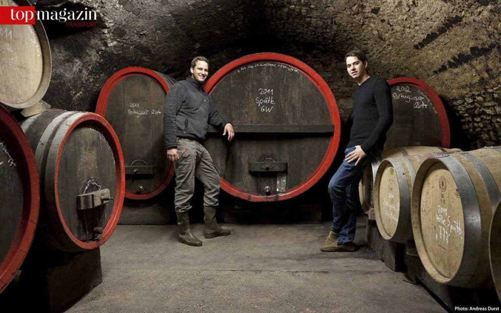 Johannes und Christoph Thörle haben das Weingut Thörle von ihren Eltern übernommen
