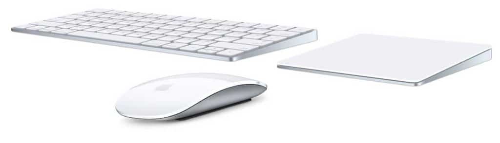 Magic Keyboard, Magic Mouse 2 und Magic Trackpad