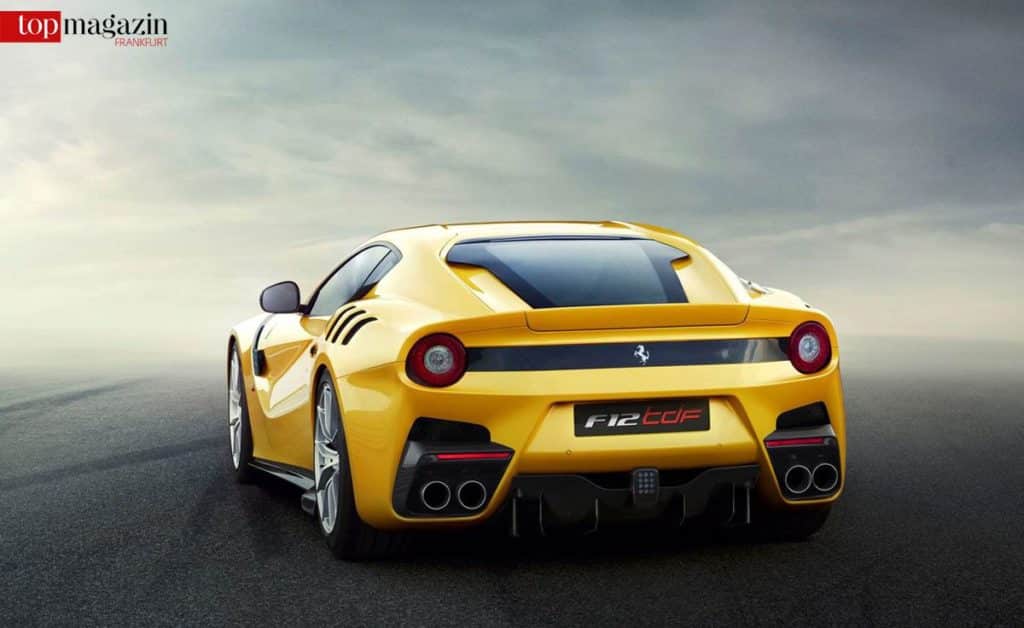 Wie die meisten den F12 TDF auf der Autobahn sehen dürften