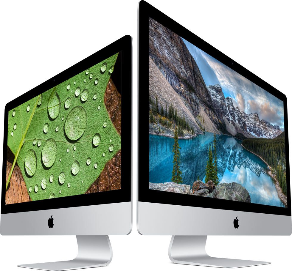 Neue iMacs 2015 - 21,5 Zoll mit 4K, 27 Zoll mit 5K