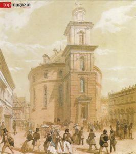 Die Paulskirche um 1848