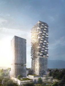 Das neue Hochhausquartier auf dem Frankfurter Kulturcampus