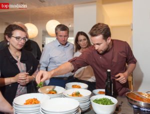 Christoph Kubenz (A casa di Tomilaia) mit seinem Restaurantklassiker „Spaghettoni Don Tommasino“